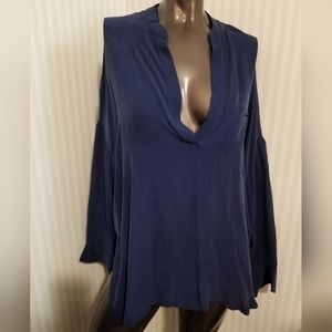 Vince.  Silk blouse
